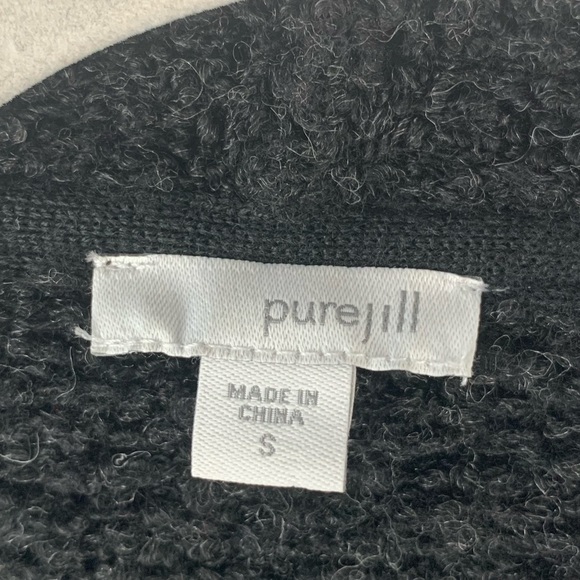 Pure Jill Open Front Cardigan Sweater S Wool Blend - Picture 2 of 5